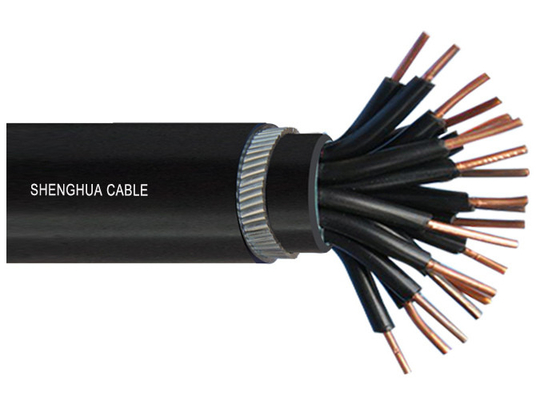 CHINA Koperen geleiderpvc isoleerde Multicore Controlekabels, de Gepantserde Kabel van de Staaldraad leverancier