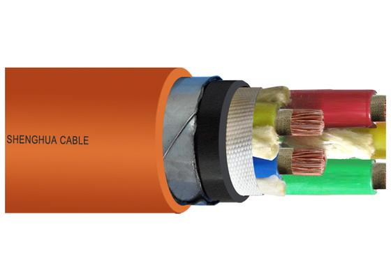 CHINA Laag Voltage Ondergrondse Gepantserde Kabel die met pvc-Jasje wordt aangepast leverancier