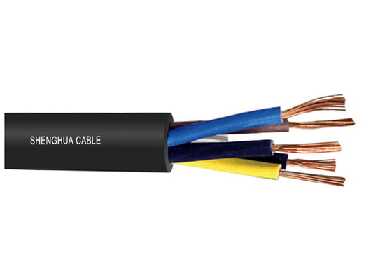 CHINA Professional 300/500 V Rubber schede gestoken Flexibele Kabel CE KEMA-certificering leverancier