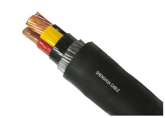 CHINA Lage Voltage ondergronds Elektro Gepantserde Kabel met XLPE-het Jasje van pvc van SWA of Aangepaste Schede leverancier