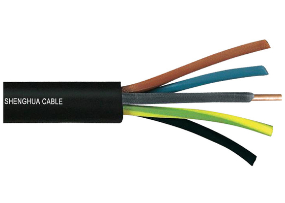 CHINA Flexibele de Kabel h03rn-F Rubber Met een laag bedekte Kabel van de Koperen geleiderrubber Geïsoleerde Kabel YZ leverancier