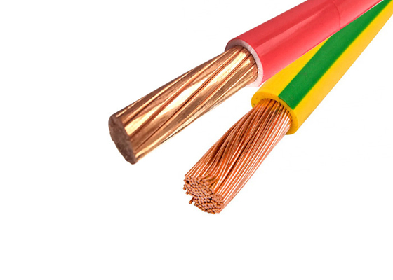CHINA 300V koper / aluminium geleider PVC geïsoleerde kabels voor huishoudelijk industrieel gebruik leverancier