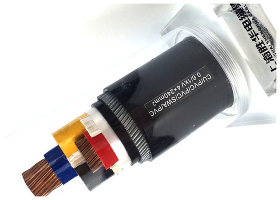 CHINA 0.6/1kV pvc Geïsoleerde Kabels met Gepantserde LV van de Staaldraad Elektrokabel leverancier