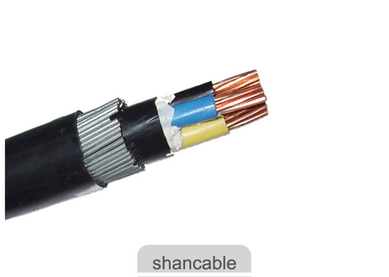 CHINA XLPE isoleerde Gepantserde Elektrokabel CU/XLPE/SWA/PVC 0.6/1KV leverancier