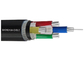 Gegalvaniseerde Gepantserde Elektrokabel 4 Kernen Laag Voltage XLPE of pvc-Isolatieal Kabel van de Staaldraad leverancier