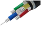 Gegalvaniseerde Gepantserde Elektrokabel 4 Kernen Laag Voltage XLPE of pvc-Isolatieal Kabel van de Staaldraad leverancier