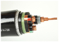 De drie-kern XLPE-Geïsoleerde Kabel van het de Kabel300mm2 XLPE Koper van de Staaldraad Gepantserde Elektro33kv leverancier