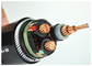 De drie-kern XLPE-Geïsoleerde Kabel van het de Kabel300mm2 XLPE Koper van de Staaldraad Gepantserde Elektro33kv leverancier