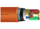 Laag Voltage Ondergrondse Gepantserde Kabel die met pvc-Jasje wordt aangepast leverancier