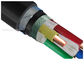Laag Voltage Ondergrondse Gepantserde Kabel die met pvc-Jasje wordt aangepast leverancier