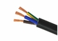 Pvc isoleerde/In de schede gestoken Elektro Flexibele Koperen geleider 3 van de Kabeldraad de Kabel van de Kernendraad leverancier