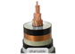 12/20kV (24)kV enkelkern 1C500SQMM CU / XLPE / CWS / PE-stroomkabel leverancier