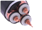 3 de Schede33kv XLPE Elektrokabel van pvc van het kern Middelgrote Voltage leverancier