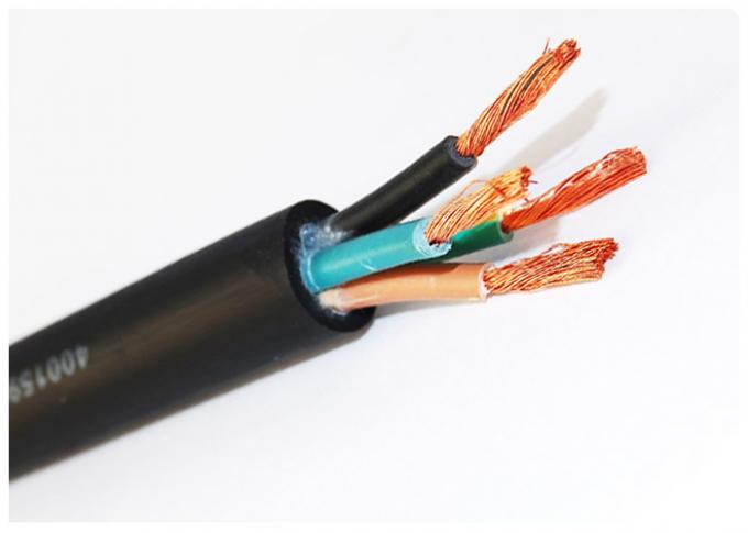 Van de Draad Commerciële pvc van de vijf Kernen de Elektrokabel Goedkeuring van de de Isolatiedraad ISO