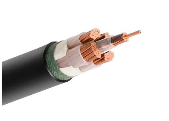 CHINA 4+1 Kabel van de kern de XLPE Geïsoleerde KEMA Gediplomeerde Macht met polypropyleenvuller leverancier