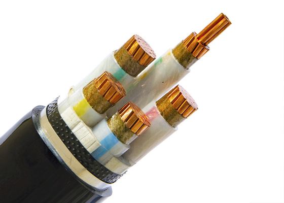 CHINA Shanghai Shenghua enkelkern gepantserde elektrische kabel 1kV kopergeleider PVC geïsoleerd roestvrijstalen band gepantserde kabel leverancier