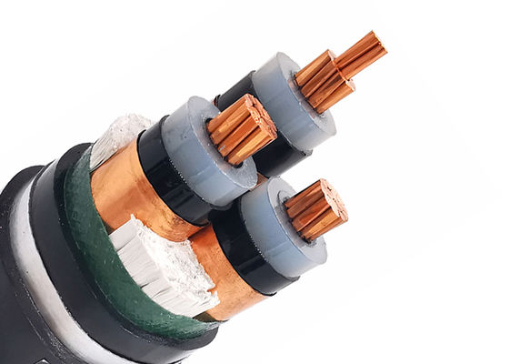 CHINA SWA 4x35mm2 Oxygen-Free Copper PVC Insulated Steel Wire Armoured Power Cable for Direct Burial 0.6/1kV leverancier