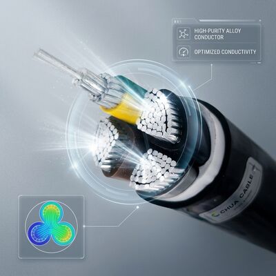 CHINA NYY 4x25mm2 PVC Insulated Cable 90C High Temperature Underground 0.6/1kV IEC60502 Power Wire leverancier