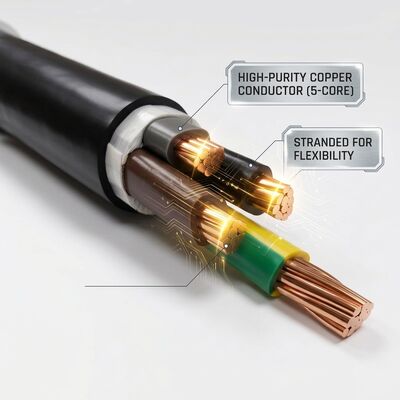 CHINA LSZH 3x2.5mm2 PVC Insulated Building Cable Low Smoke Zero Halogen Flame Retardant 450/750V leverancier
