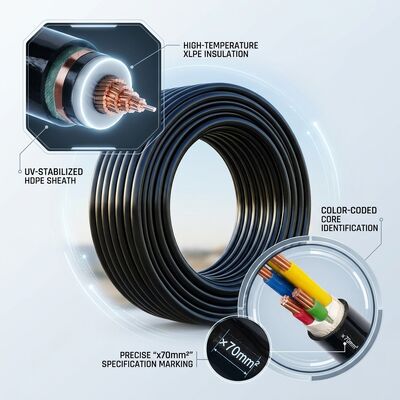 CHINA UV-bestendige XLPE-geïsoleerde bovengrondse bundel bovengrondse stroomkabel 0,6/1kV leverancier
