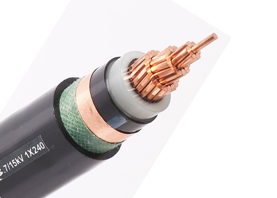 3 Core XLPE Geïsoleerde MV Power Cable Stranded Copper Conductor voor het leggen van Shenghua leverancier