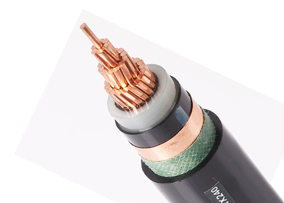 3 Core XLPE Geïsoleerde MV Power Cable Stranded Copper Conductor voor het leggen van Shenghua leverancier