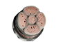 Norm van de Kabelcei 60502-1 van de vijf-kern Laag Voltage de XLPE Geïsoleerde Macht leverancier