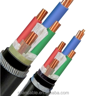IEC-standaard enkelkern zwart stroomkabel 0,6/1kV 2-5 kernen leverancier