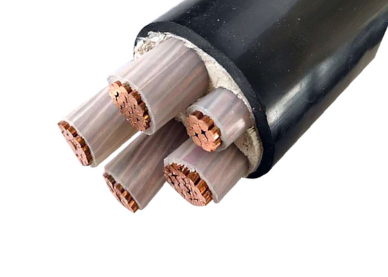 300V Spanningsrating Multi-Core Gehuld staaldraad 1,5 mm2 tot 400 mm2 Kabelgrootte voor zware toepassingen leverancier