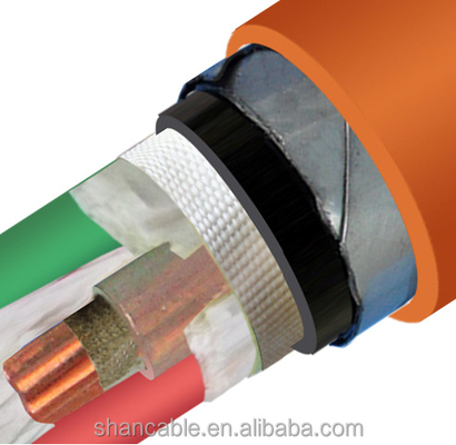 600V-spanning met lage rook en halogeenkabel met 18AWG-geleidermeter leverancier