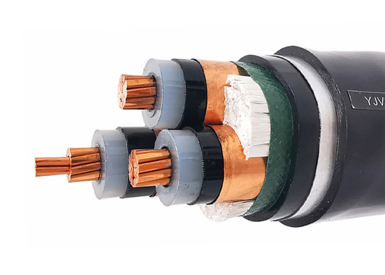 Shanghai Shenghua enkelkern gepantserde elektrische kabel 1kV kopergeleider PVC geïsoleerd roestvrijstalen band gepantserde kabel leverancier