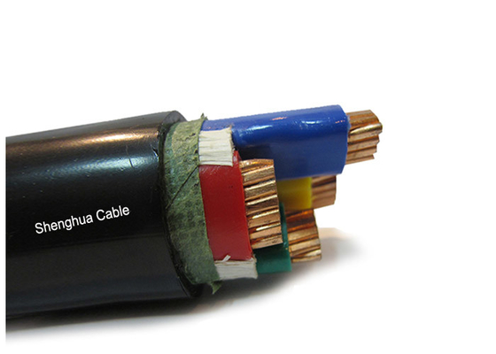 Shanghai Shenghua Five Core PVC Insulated & Sheathed 0.6/1kV  Unarmoured Aluminum Conductor Cable leverancier