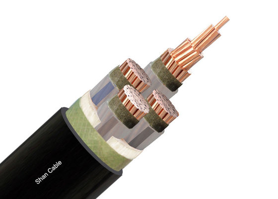 NYY 4x25mm2 Oxygen-Free Copper PVC Insulated Power Cable for Underground Use 0.6/1kV leverancier