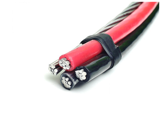 Shanghai Shenghua Cable XLPE / PVC Insulated Aerial Bundled Cable , Triplex Service Drop Cable leverancier