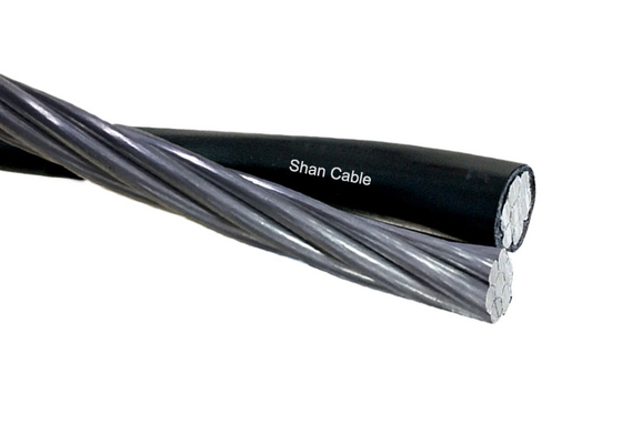 Shenghua Power Cable Aerial Bundled Xlpe Insulation Cable , Aerial Power Cable With 1 Messenger Conductor leverancier