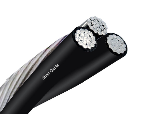 Shenghua Power Cable Aerial Bundled Xlpe Insulation Cable , Aerial Power Cable With 1 Messenger Conductor leverancier