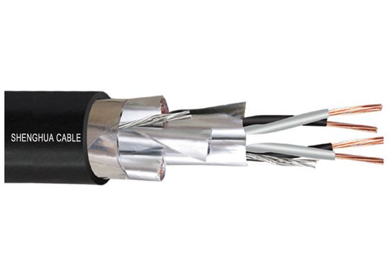 Shanghai Shenghua Group Shielded Instrument Overall Screen Cable Armoured / Unarmored 2 Years Warranty leverancier