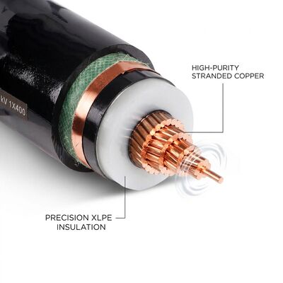 Lage geleiderweerstand Pure Koper XLPE Geïsoleerde Stroomkabel 0.6/1kV leverancier