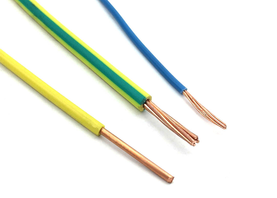 Shanghai Shenghua PVC type ST5 PVC-schede Elektriciteitskabel Draad Koperkern Aarddraad 500v leverancier