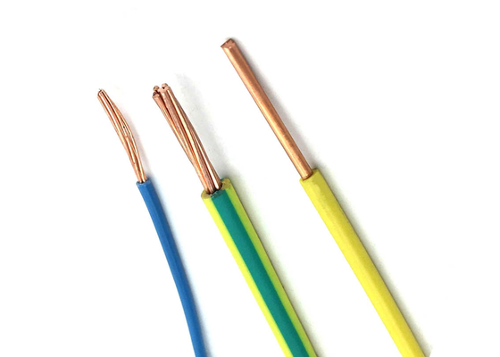 Shanghai Shenghua PVC type ST5 PVC-schede Elektriciteitskabel Draad Koperkern Aarddraad 500v leverancier