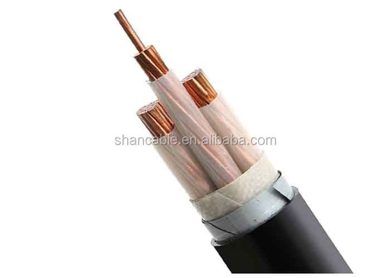 Middenspanning XLPE Geïsoleerde stroomkabel Single Core 3 Core Koperen geleider XLPE Geïsoleerde kabel N2XSY leverancier
