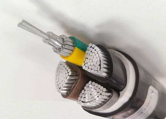 Duurzame aluminium-PVC-geïsoleerde kabels van 0,6/1 kV voor een betrouwbare lage-spanningsstroomdistributie