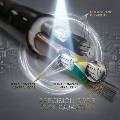 NYM 3x2.5mm2 UV Resistant PVC Insulated Cable Outdoor Lighting 450/750V IEC60228
