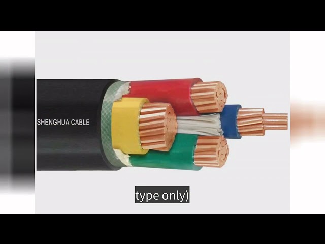 de Machtskabels van pvc van 3x185+2x95 SQMM pvc Geïsoleerde 0.6/1KV