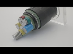 AWA-stak het Gepantserde Koper van SWA 100m Lengtepvc Vastgelopen Kabel in de schede