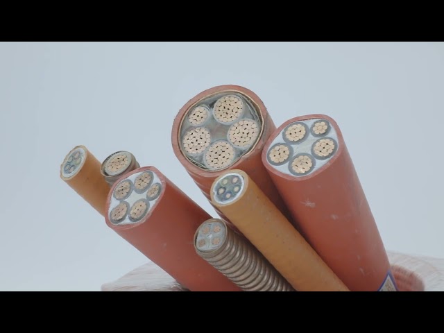 De brand schatte Kabeliec60331 Vastgelopen Koperen geleider Op hoge temperatuur